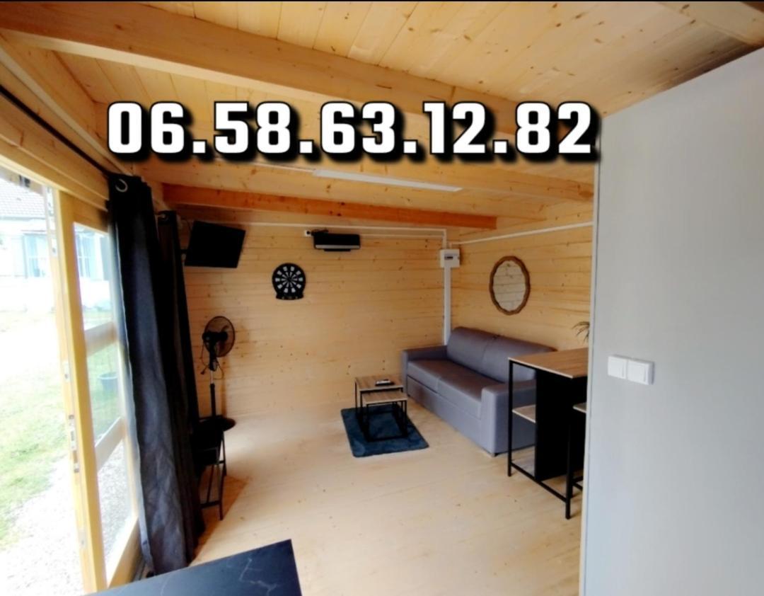 Tiny House Toute Equipee Avec Jardin Saint-Florent-sur-Cher Buitenkant foto